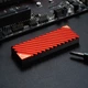 Радіатор охолодження Jonsbo M.2 2280 SSD NVMe тепловідвід з алюмінієвого сплаву з тепловою прокладкою Червоний (CN190027) - зображення 5