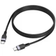 Дата кабель Hoco X109 Energy silicone Type-C to Type-C 60W (1m) Black - изображение 3