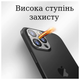 Защитное стекло на камеру 3D Camera Glass для iPhone 12 Pro Max с рамкой максимальная защита Black SR-547 - изображение 4