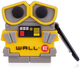 Чехол силиконовый противоударный для AirPods Pro Pro 2 3D Robot Wall-E защитный серый SR-547 - изображение 1