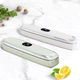 Вакуумный упаковщик пищевых продуктов с дисплеем от сети + 5 пакетов, Vacuum Sealer, Зеленый - изображение 2