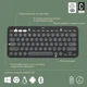 Комплект клавіатура та мишка Logitech Pebble 2 Combo for Mac Tonal Graphite UA (920-012244) - зображення 6
