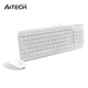 Комплект клавіатура та мишка A4Tech F1512 White - зображення 2
