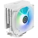 Процесорний кулер Qube ST-6U3-ST ARGB white OEM (120mm/4pin ARGB+PWM/2500RPM/20Dba/мак. TDP 160W/4 тепл. трубки) - изображение 1