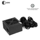 Блок живлення QUBE 650W 80+ Bronze (QBC-GPM-650W-80B) - изображение 3
