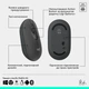 Комплект клавіатура та мишка Logitech POP Icon Combo Bluetooth UA Graphite (920-013156) - зображення 7
