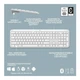 Клавіатура Logitech K950 Bluetooth/Wireless UA Off-White (920-012466) - зображення 6