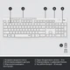 Комплект клавіатура та мишка Logitech MK295 Silent UA Off-White (920-009824) - зображення 6