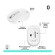 Мишка Logitech M196 Bluetooth Off-White (910-007460) - изображение 6