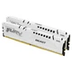 Модуль пам'яті Kingston FURY Beast White DDR5 6400 32GB (2x16GB) CL32-39-39 1.4V EXPO - изображение 1
