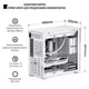 Корпус JONSBO D41 MESH SC White - зображення 2