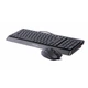 Комплект клавіатура та мишка A4Tech F1512 Black - зображення 3