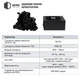 Блок живлення QUBE 1650W 80+ GOLD (QBF-HP1-1650GD-14C) - изображение 8