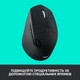 Мишка Logitech M720 Triathlon Wireless/Bluetooth Black (910-004791) - изображение 3