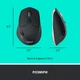 Мишка Logitech M720 Triathlon Wireless/Bluetooth Black (910-004791) - изображение 9