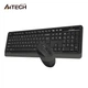 Комплект клавіатура та мишка A4Tech FG1010 Grey - изображение 4