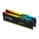 Модуль пам'яті Kingston FURY Beast Black RGB DDR5-6000 32GB (2x16GB) CL30-36-36 1.4V XMP (KF560C30BBAK2-32) - зображення 1
