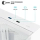 Корпус QUBE AQUARIUM ARGB WHITE (AQUARIUM_GWNU3) - изображение 5