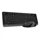 Комплект клавіатура та мишка A4Tech FG1010S Grey - зображення 3