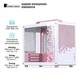 Корпус JONSBO Z20 White-Pink - изображение 4