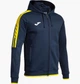 Кофта чоловіча Joma Chaqueta Con Capucha Olimpiada Marino Amarillo Blue L Синій 103707.339 - зображення 1