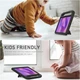 Протиударний дитячий силіконовий чохол з підставкою EVA Kids Stand для Lenovo Idea Tab 11" (TB336FU, TB336ZU) / Xiaoxin Pad 11 2025 11" (TB335FC) Чорний - зображення 5