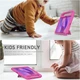 Противоударный детский силиконовый чехол с подставкой EVA Kids Stand для Lenovo Idea Tab 11" (TB336FU, TB336ZU) / Xiaoxin Pad 11 2025 11" (TB335FC) Малиновый - изображение 6