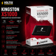 Портативный SSD Kingston XS1000 1TB USB 3.2 Gen 2, Type-C, до 1050 МБ/с, черный - зображення 2