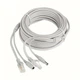 Готовый комбинированный кабель RJ45 + DC 20 м медный для IP камер, видеонаблюдения, роутера и сетевого оборудования - изображение 6