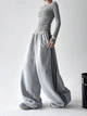 UNISEX базові спортивні штани з полосами по боках \ Сірий 42-46 / BASED 0227451 - зображення 4