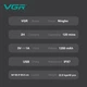Электробритва VGR V-372 GREEN шейвер, двойное лезвие, 7500 RPM, влагозащита - изображение 3