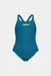 Купальник закрытый для девочек TEAM SWIMSUIT SWIM PRO SOLID бирюзовый Дети 98 см - изображение 7