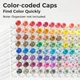 Спиртовые маркеры для скетчинга кисть и долото рисования Ohuhu 104 Colors Dual Tips Alcohol Art Markers Brush & Chisel Honolulu - изображение 7