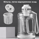 Еко-пляшка KANGZYUAN 1500 мл (1.5 л) — Біла Tritan BPA-free, ударостійка, спортивна з ручкою та ремінцем - зображення 4