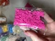 Бусины плоские каучуковые Малиновые прибл. 330шт 6мм - изображение 2
