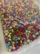 Бусины со смайлами цветные 500г (прибл. 3400шт) 7мм - изображение 2