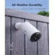 IP камера видеонаблюдения Baseus Security B1 Outdoor Camera 2K Wi-Fi, 145°, ночное видение, IP67, белая - изображение 7