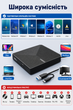 Внешний CD/DVD-привод ORIGBELIE USB 3.0 Type-C запись DVD/CD для ноутбука и ПК портативный оптический дисковод - изображение 3