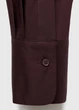 Рубашка женская из поплина MANGO Гранатовый XS KL00368 - изображение 4