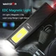 Фонарь EDC Warstar WT8 Plus Black 800 лм 650 mAh алюминий магнитный с УФ 365 нм, лазером и COB боковым светом - изображение 2