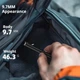 Фонарь EDC Warstar WT8 Plus Black 800 лм 650 mAh алюминий магнитный с УФ 365 нм, лазером и COB боковым светом - изображение 8