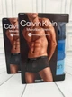 Чоловіча білизна труси боксери Calvin Klein набір 3 штуки синього кольору розмір L - зображення 2
