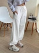 Жіночі джогери oversize молочний 42-48 арт.183lyu - изображение 1