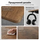 Компьютерный стол SENSE7 Nojo Light с электрической регулировкой высоты 120х60 см Темно-коричневый (14491002) - изображение 6