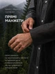 Плащ дождевик с капюшоном, водонепроницаемое пончо мужское, прямой рукав, накидка от дождя и ветра, многоразовый туристический велодождевик для рыбалки, велосипеда черный, размер 42-54 - изображение 3