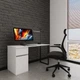 Комп’ютерний стіл Даллас Loft design 1100×600×750 мм Білий (арт. ROZMZ00001) - зображення 7