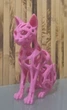 3D-Фігурка «Рожевий Кіт» (Pink Cat) - зображення 2