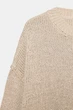 Трикотажний светр крупної в'язки Zara 6771/035 M-L Бежевий (06771035710М) - зображення 9