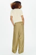 Трикотажний топ pointelle з короткими рукавами Zara 3519/009 S Бежевий (03519009727S) - изображение 4