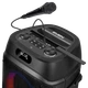 Портативная акустическая система SVEN PS-850, 100 Вт, Bluetooth, RGB-подсветка, караоке, микрофон, Black - изображение 11